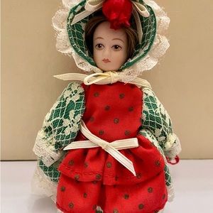 Vintage Danburry Mint-The Ladies of Fashion Dolls -Christmas Ornaments # 12